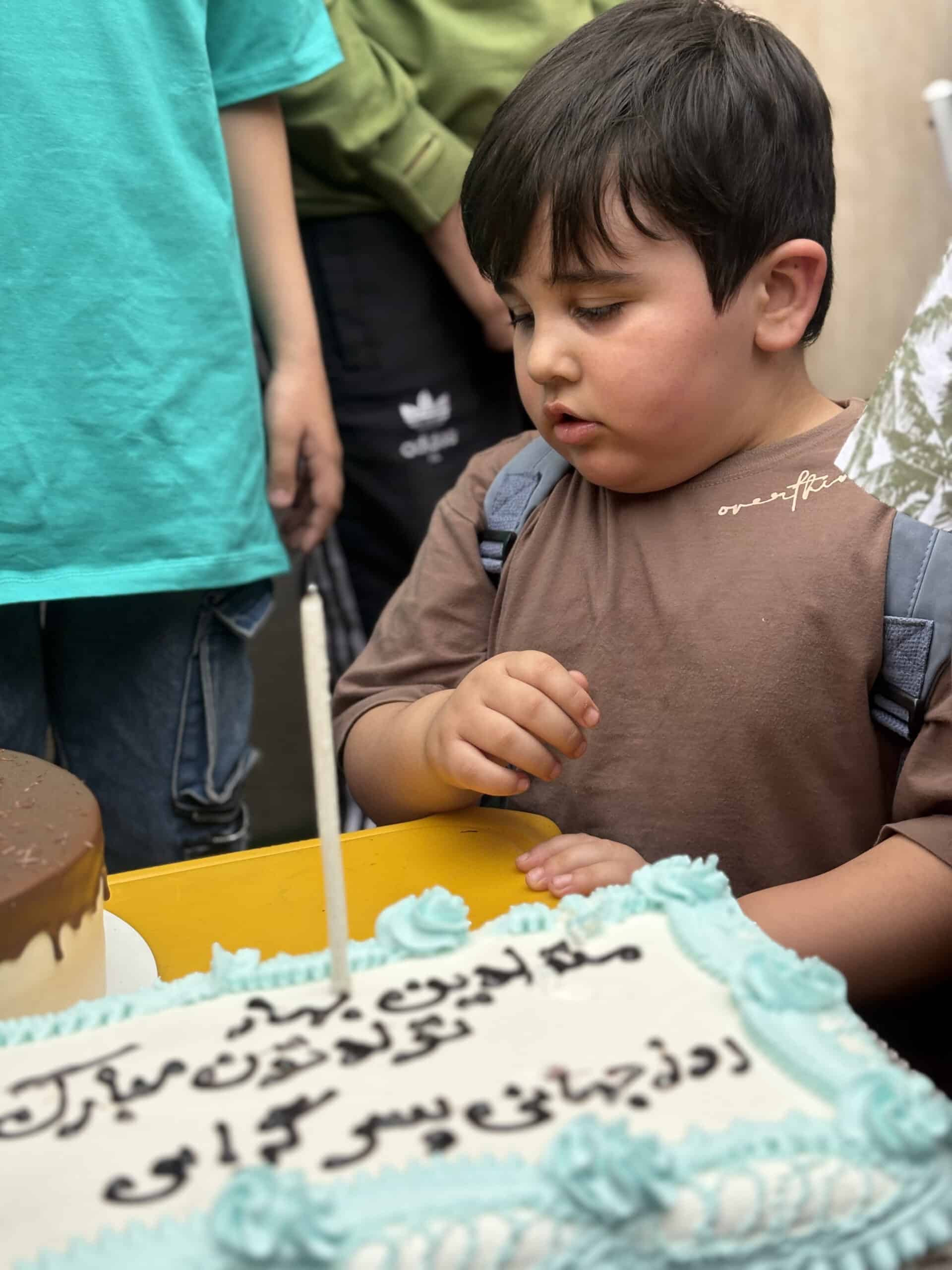 جشن‌های تولد در موسسه دوست اتیسم قزوین