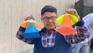 برگزاری برنامه بازی و ورزش در دوست اتیسم قزوین