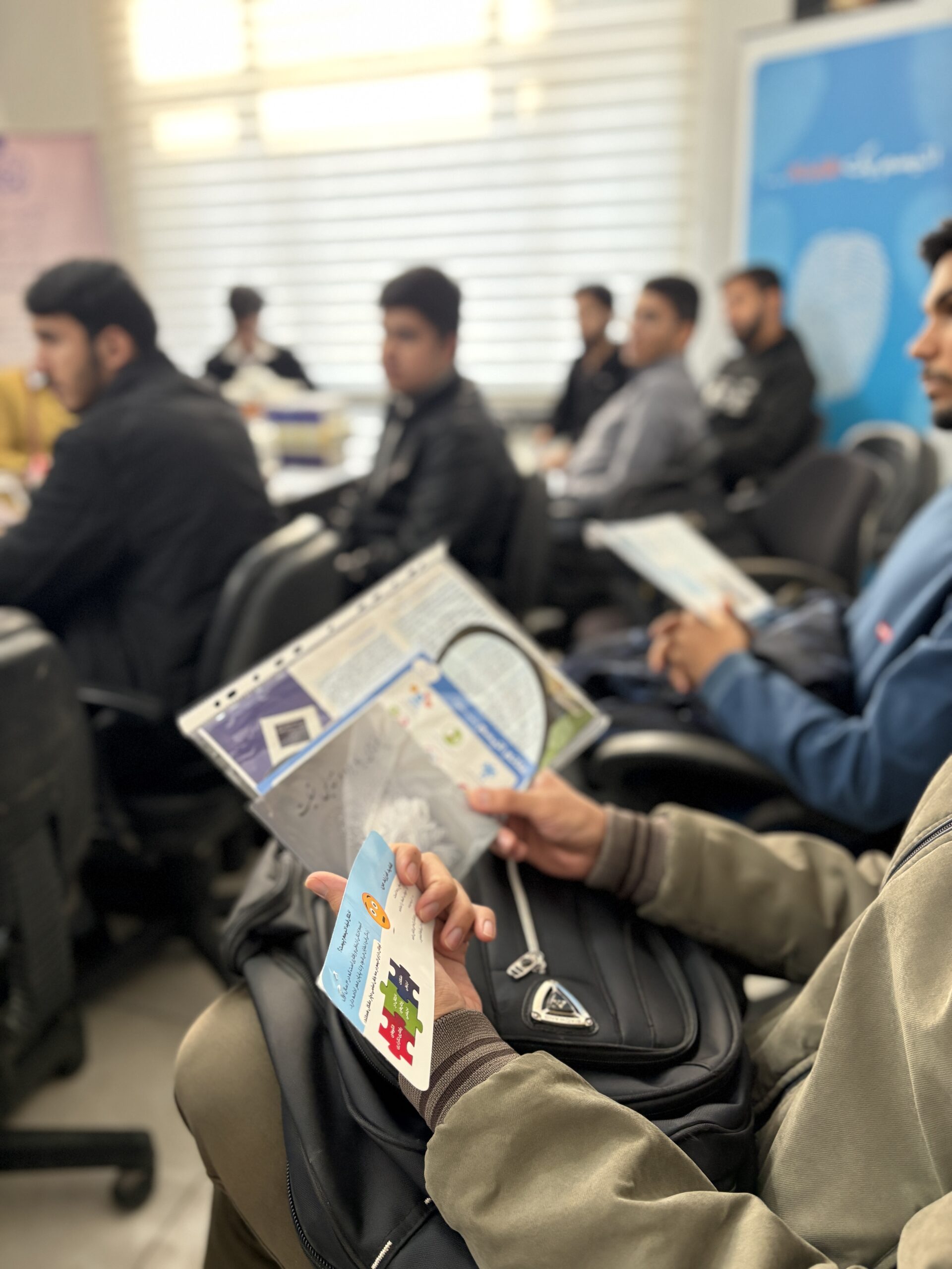 بازدید دانشجویان دانشگاه امام رضا از دوست اتیسم مشهد