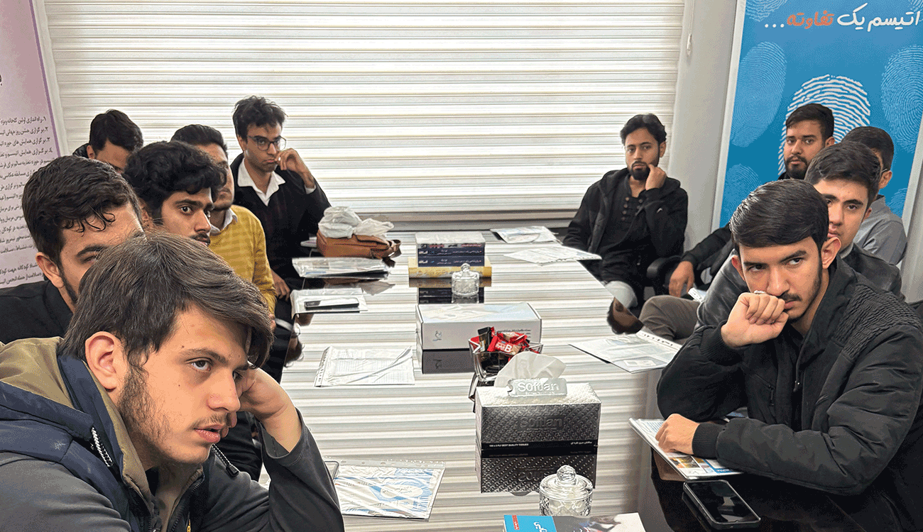 بازدید دانشجویان دانشگاه امام رضا از دوست اتیسم مشهد
