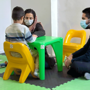 آزمون عملی پایان‌ دوره تربیت مربی پاییز| دوست اتیسم