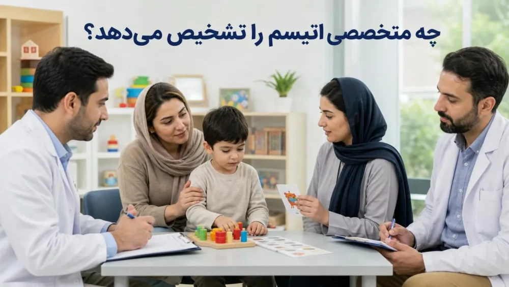 متخصص تشخیص اتیسم در کودکان