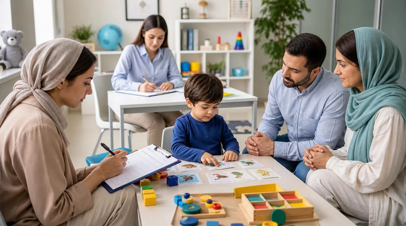 ارزیابی تخصصی کودک دارای علائم اتیسم