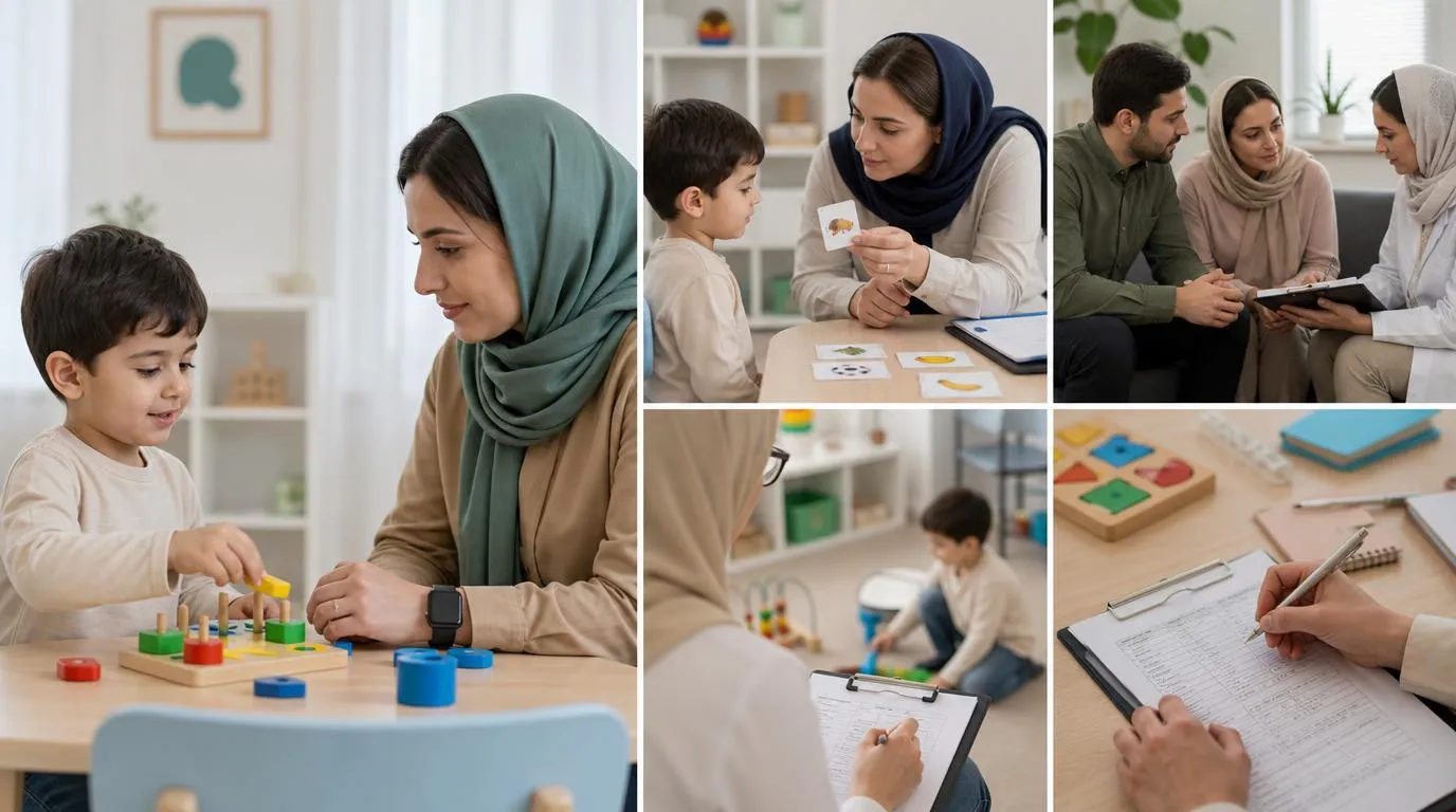 فرایند تشخیص و ارزیابی اتیسم در کودکان